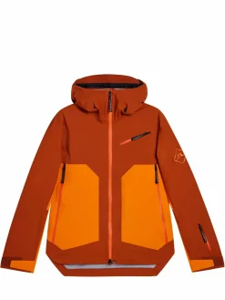 Best J.Lindeberg Aerial Blocked Pro Jacket Cinnamon Stick