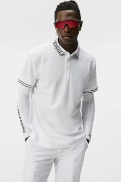 Best J.Lindeberg Austin Regular Polo Fiery Red