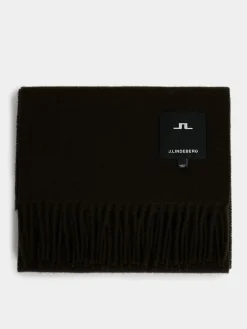 Cheap J.Lindeberg Champ Solid Wool Scarf Delicioso