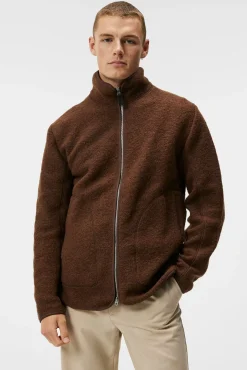 Store J.Lindeberg Dustin Wool Fleece Jacket Delicioso