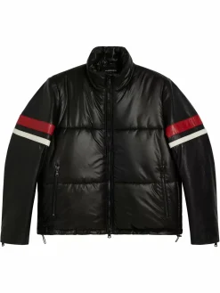 Store J.Lindeberg Frey Bike Leather Nylon Black
