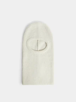 Sale J.Lindeberg Max Knitted Balaclava Cloud White